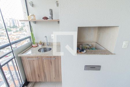 Varanda da Sala de apartamento para alugar com 3 quartos, 133m² em Ipiranga, São Paulo