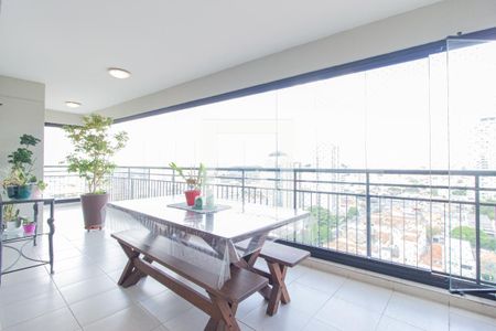 Varanda da Sala de apartamento para alugar com 3 quartos, 133m² em Ipiranga, São Paulo