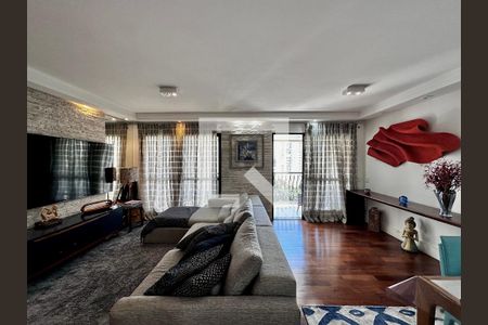 Sala de apartamento à venda com 3 quartos, 140m² em Santo Amaro, São Paulo