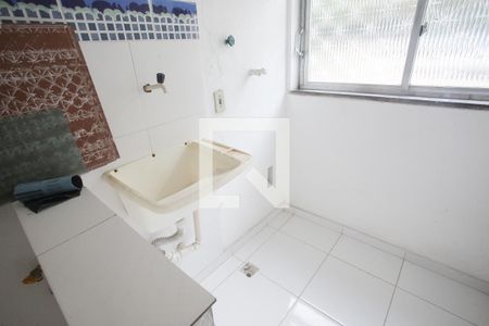 Área de Serviço de apartamento à venda com 1 quarto, 40m² em Taquara, Rio de Janeiro