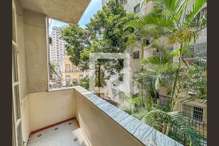 Varanda da Sala de apartamento para alugar com 2 quartos, 78m² em Glória, Rio de Janeiro