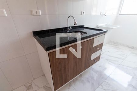 Cozinha de apartamento à venda com 2 quartos, 37m² em Vila Buenos Aires, São Paulo