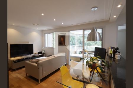 Sala de apartamento à venda com 2 quartos, 79m² em Vila Andrade, São Paulo