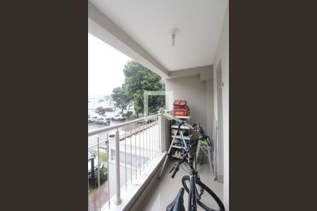 Varanda da Sala de apartamento à venda com 2 quartos, 57m² em Santa Amelia, Belo Horizonte