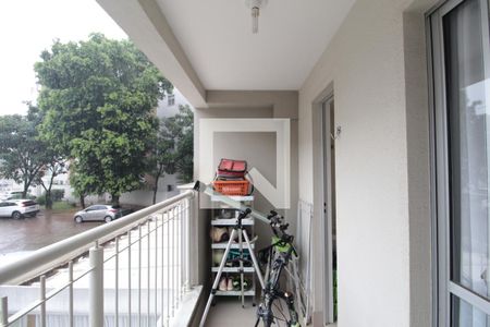 Varanda da Sala de apartamento à venda com 2 quartos, 57m² em Santa Amelia, Belo Horizonte