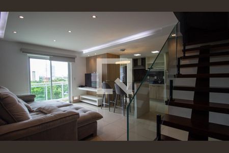 Sala de apartamento para alugar com 2 quartos, 99m² em Barra da Tijuca, Rio de Janeiro