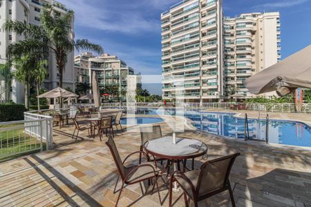 Área Comum - Piscina de apartamento para alugar com 2 quartos, 99m² em Barra da Tijuca, Rio de Janeiro