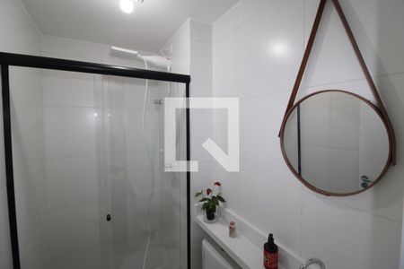 Banheiro de kitnet/studio para alugar com 1 quarto, 27m² em Tucuruvi, São Paulo