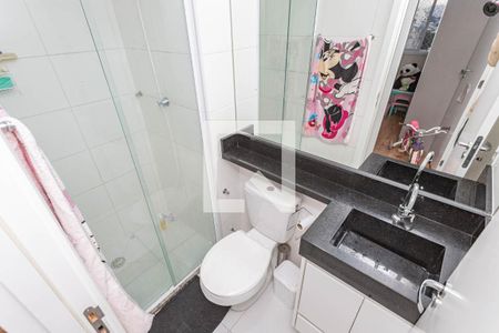 Banheiro de apartamento à venda com 2 quartos, 38m² em Parque Fongaro, São Paulo