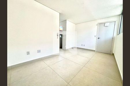 Sala de apartamento à venda com 3 quartos, 70m² em Itapoã, Belo Horizonte