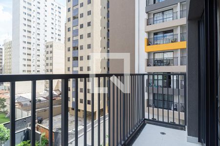 Varanda da Studio de kitnet/studio à venda com 1 quarto, 22m² em Bela Vista, São Paulo