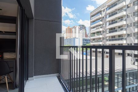 Varanda da Studio de kitnet/studio à venda com 1 quarto, 22m² em Bela Vista, São Paulo