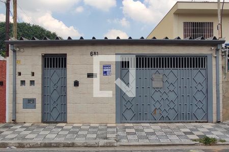 Fachada + placa de casa à venda com 4 quartos, 336m² em Parque Peruche, São Paulo
