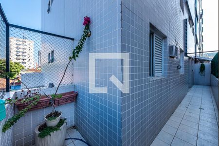 Varanda garden de apartamento para alugar com 2 quartos, 63m² em Campo Grande, Santos