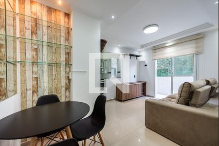 Sala de apartamento para alugar com 2 quartos, 63m² em Campo Grande, Santos