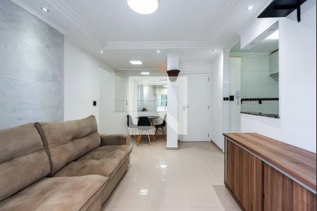 Sala de apartamento para alugar com 2 quartos, 63m² em Campo Grande, Santos