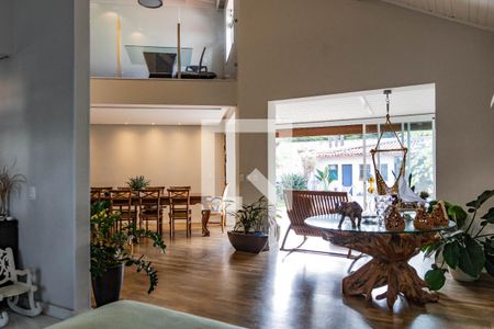 Sala de casa à venda com 4 quartos, 420m² em Belvedere, Belo Horizonte