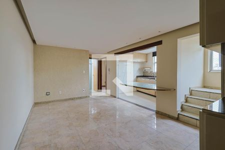 Sala de apartamento à venda com 3 quartos, 100m² em União, Belo Horizonte