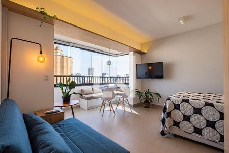 Studio de kitnet/studio para alugar com 1 quarto, 32m² em Pinheiros, São Paulo