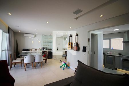 Sala de apartamento à venda com 3 quartos, 123m² em Centro, São Bernardo do Campo