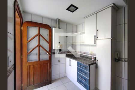 Cozinha de apartamento à venda com 3 quartos, 188m² em Campestre, Santo André