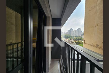 Varanda de kitnet/studio à venda com 1 quarto, 23m² em Vila Mariana, São Paulo