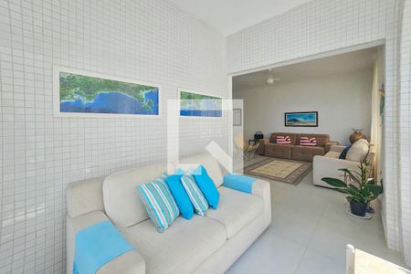 Varanda da Sala de apartamento para alugar com 3 quartos, 150m² em Centro, Guarujá