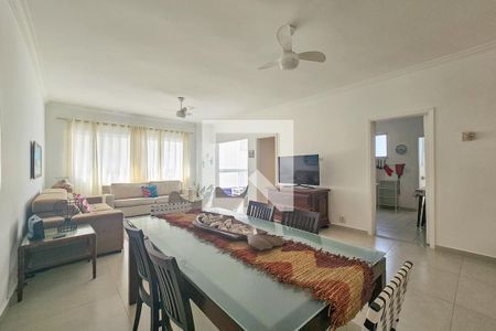Sala de apartamento para alugar com 3 quartos, 150m² em Centro, Guarujá