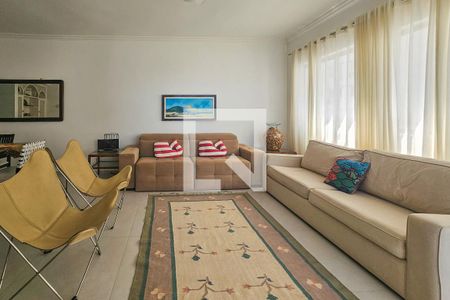 Sala de apartamento para alugar com 3 quartos, 150m² em Centro, Guarujá