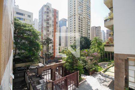 Vista da Sala de Estar e Jantar de apartamento à venda com 2 quartos, 65m² em Cerqueira César, São Paulo