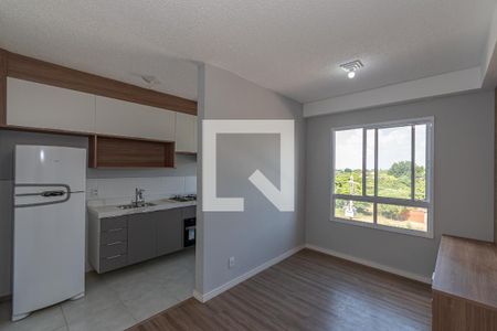 Sala de Estar/Jantar de apartamento para alugar com 2 quartos, 50m² em Chácaras de Recreio 2000, Hortolândia