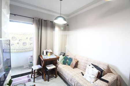 Sala de apartamento para alugar com 2 quartos, 52m² em Aclimação, Uberlândia