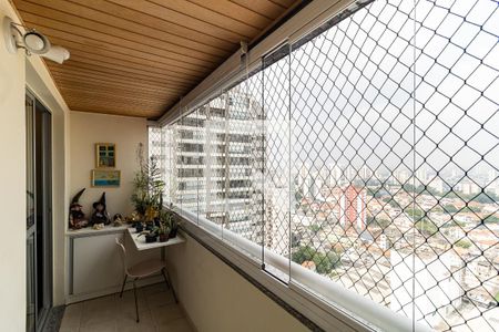 Varanda da Sala de apartamento à venda com 2 quartos, 65m² em Vila Gumercindo, São Paulo