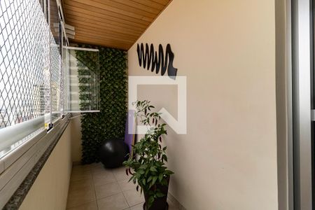 Varanda da Sala de apartamento à venda com 2 quartos, 65m² em Vila Gumercindo, São Paulo