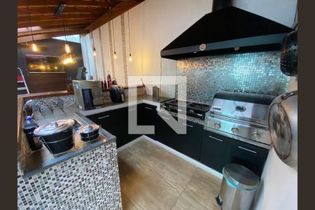 Churrasqueira de casa de condomínio para alugar com 3 quartos, 120m² em Rio Cotia, Cotia