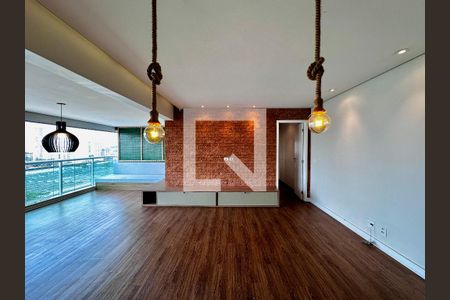 Sala de apartamento à venda com 3 quartos, 109m² em Jardim Caravelas, São Paulo