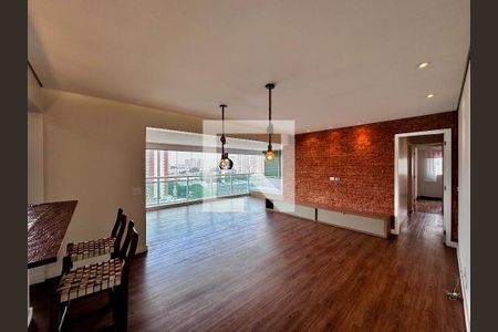 Sala de apartamento à venda com 3 quartos, 109m² em Jardim Caravelas, São Paulo