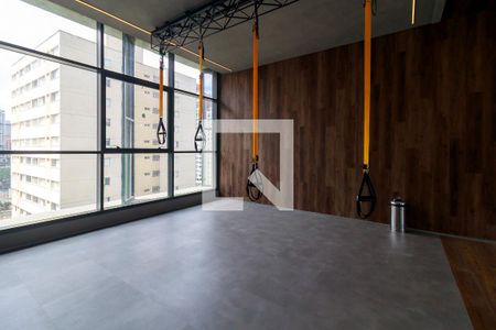 Área comum - Academia de kitnet/studio à venda com 1 quarto, 24m² em Santo Amaro, São Paulo