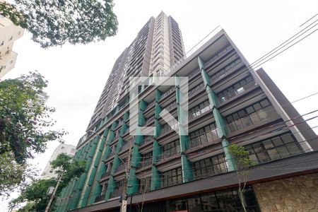 Fachada de kitnet/studio à venda com 1 quarto, 24m² em Santo Amaro, São Paulo