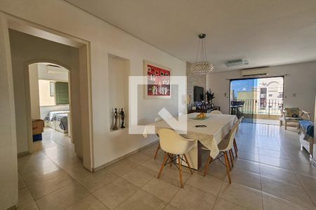 Sala de apartamento para alugar com 3 quartos, 210m² em Balneario Cidade Atlantica, Guarujá