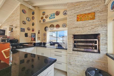 Área de Lazer privativa de apartamento para alugar com 3 quartos, 210m² em Balneario Cidade Atlantica, Guarujá