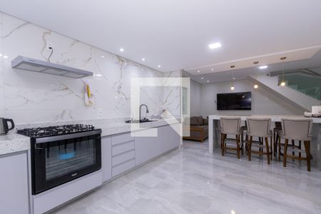 Cozinha de casa à venda com 5 quartos, 360m² em Etelvina Carneiro, Belo Horizonte