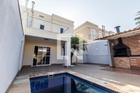 Piscina de casa de condomínio à venda com 3 quartos, 160m² em Tamboré, Santana de Parnaíba