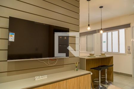 Sala de kitnet/studio para alugar com 1 quarto, 24m² em Vila Monte Alegre, São Paulo