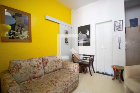 Sala de apartamento à venda com 1 quarto, 36m² em Ipanema, Rio de Janeiro
