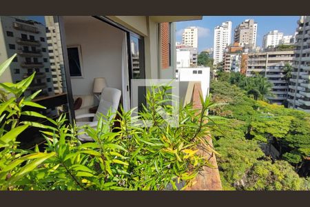 Varanda Sala 1 de apartamento à venda com 3 quartos, 240m² em Vila Morumbi, São Paulo