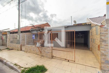 Fachada de casa à venda com 3 quartos, 80m² em Rio Branco, Canoas