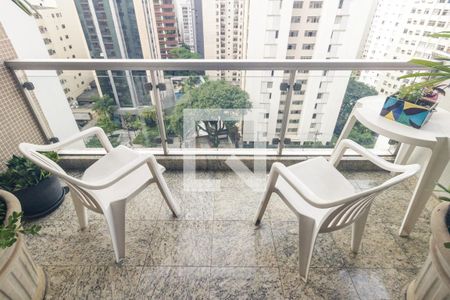 Varanda da Sala de apartamento à venda com 3 quartos, 159m² em Santa Cecilia, São Paulo