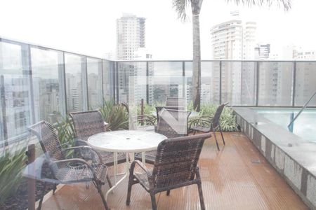 Área comum - Piscina de apartamento à venda com 1 quarto, 56m² em Jardim Goiás, Goiânia