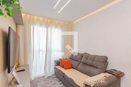 Sala de apartamento à venda com 2 quartos, 37m² em Jardim Imperador (zona Sul), São Paulo